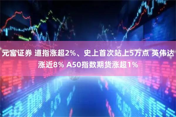 元富证券 道指涨超2%、史上首次站上5万点 英伟达涨近8% A50指数期货涨超1%